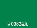 Color swatch of #00824A.