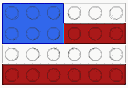 Flag of the United States of America as 4&times;6 plate.