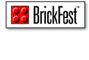 Red 2&times;2 brick top, BrickFest.